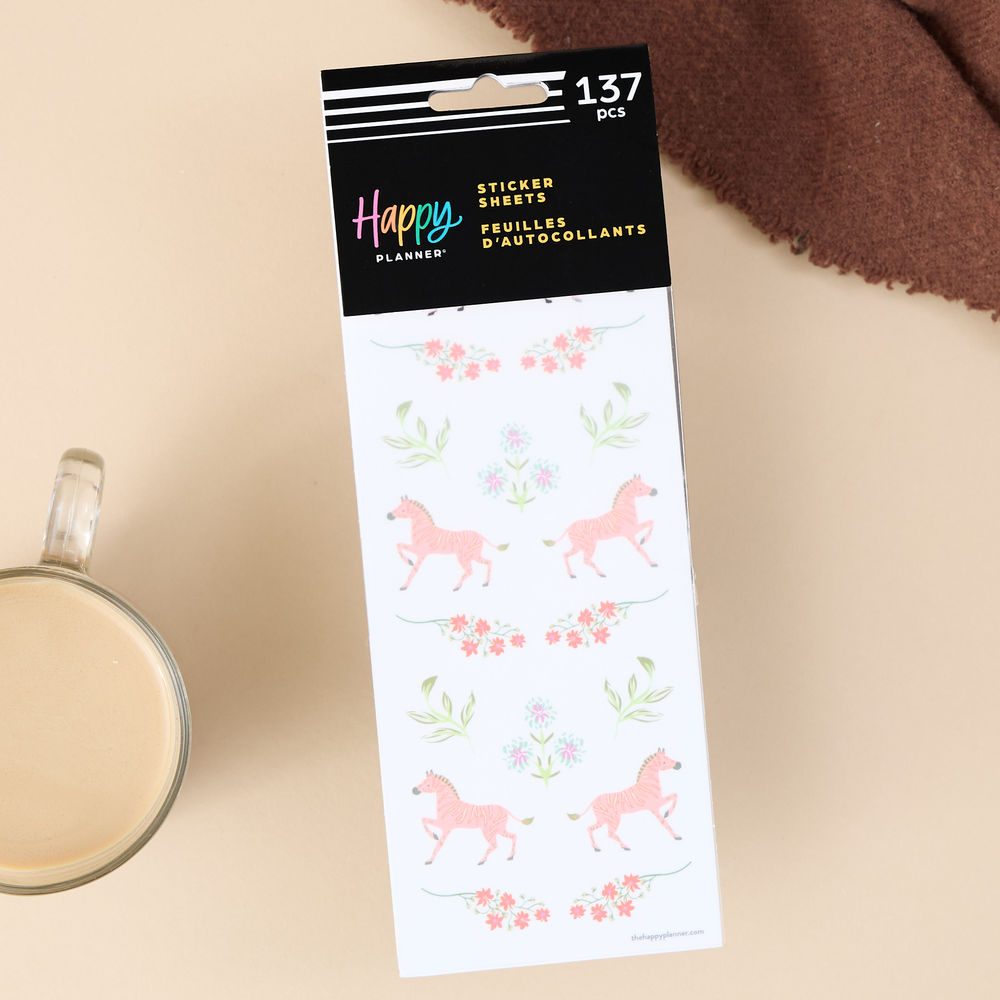 Lush Linens - 8 Sticker Sheets – Happy Planner
