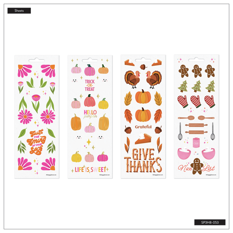 Seasons of Joy - 8 Sticker Sheets