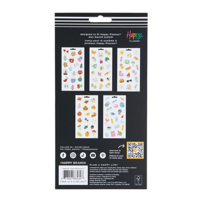 Happy Seasons - 5 Sticker Sheets