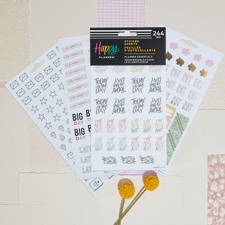 Happy online planner stickers