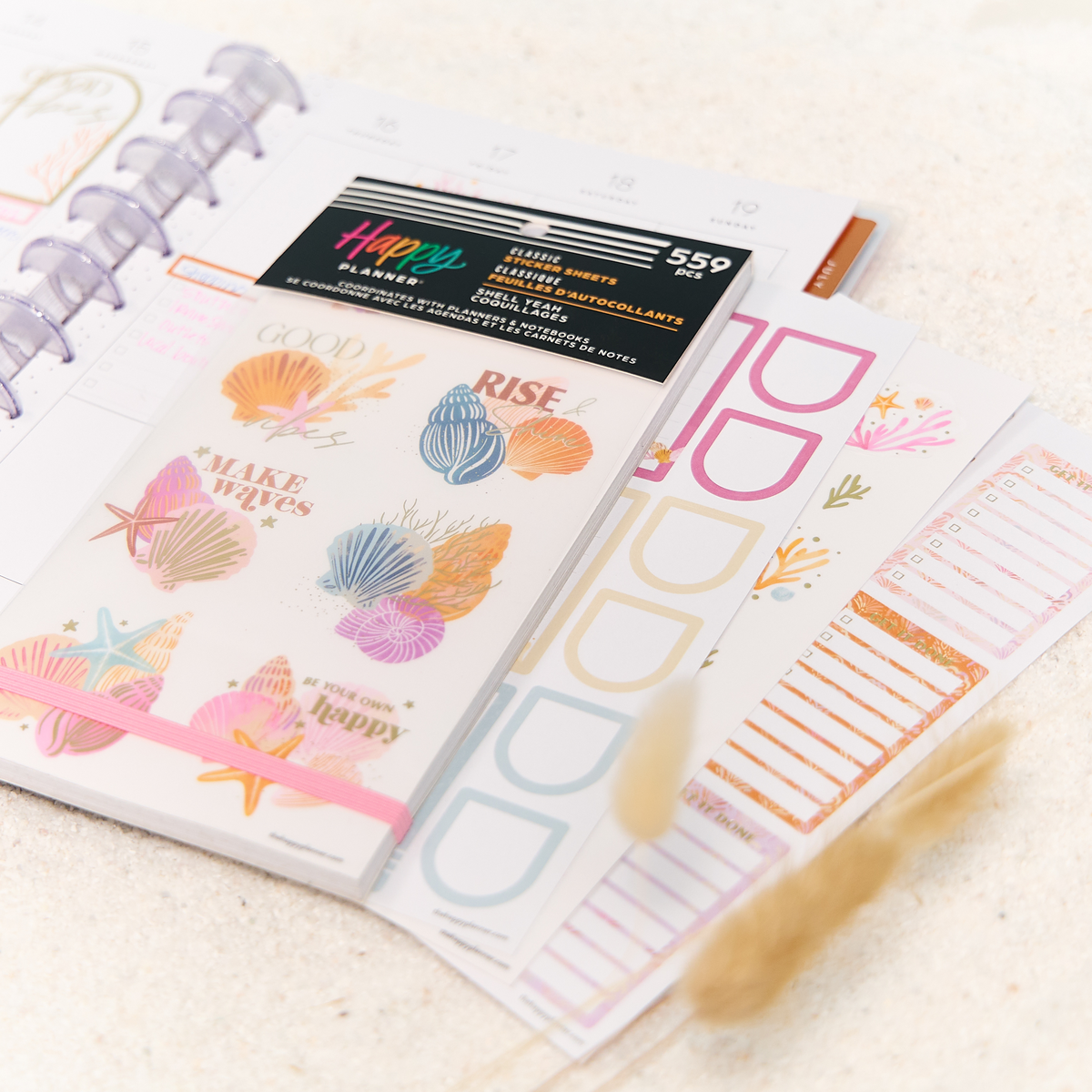 Shell Yeah! - Value Pack Stickers – Happy Planner