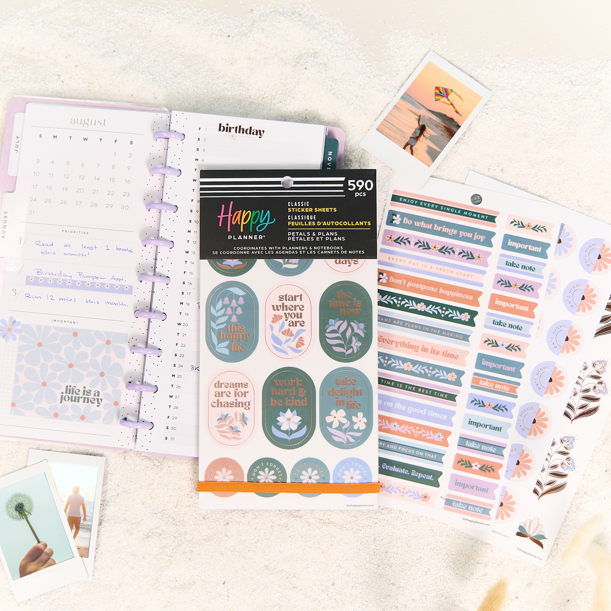 Bon Plan Sticker Petals & Plans - Value Pack Stickers – Happy Planner
