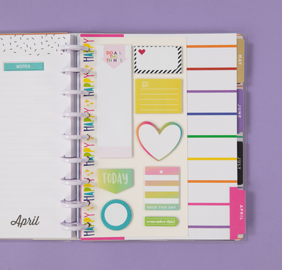 Rock This Day - Classic Sticky Notes - 8 Notepads