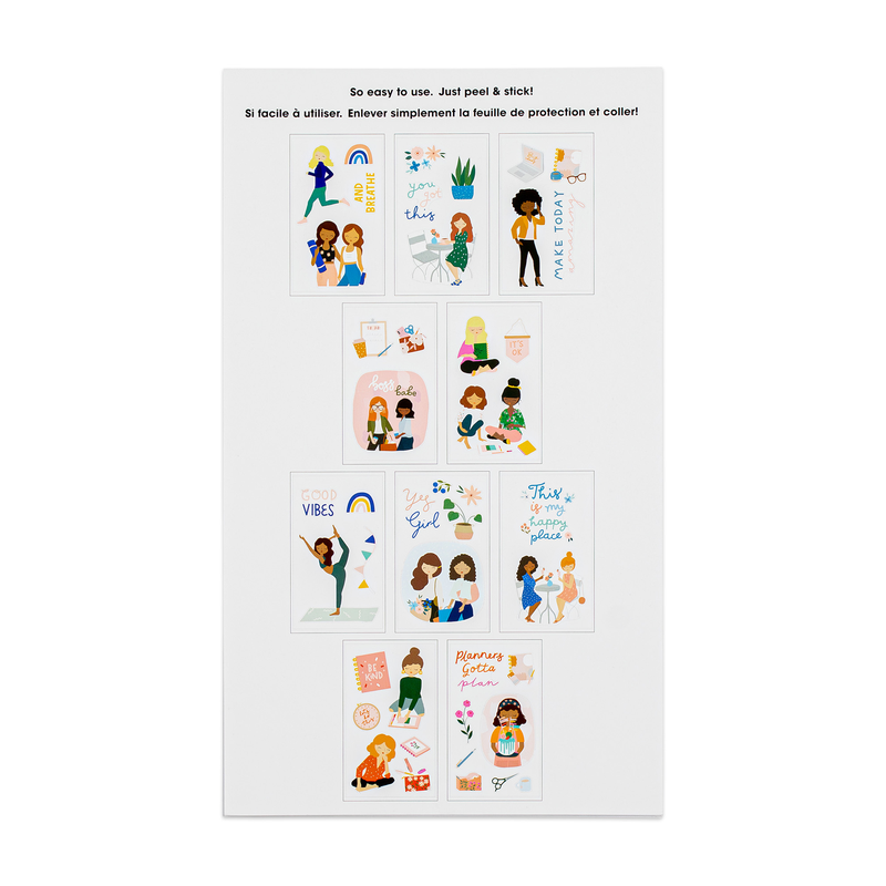 Squad Goals - 10 Sticker Sheets