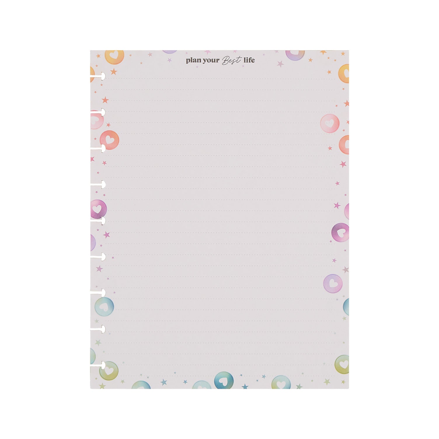 Happy Sheet Example 10 Years of Happy - Checklist Classic Filler Paper - 40 Sheets – Happy ...