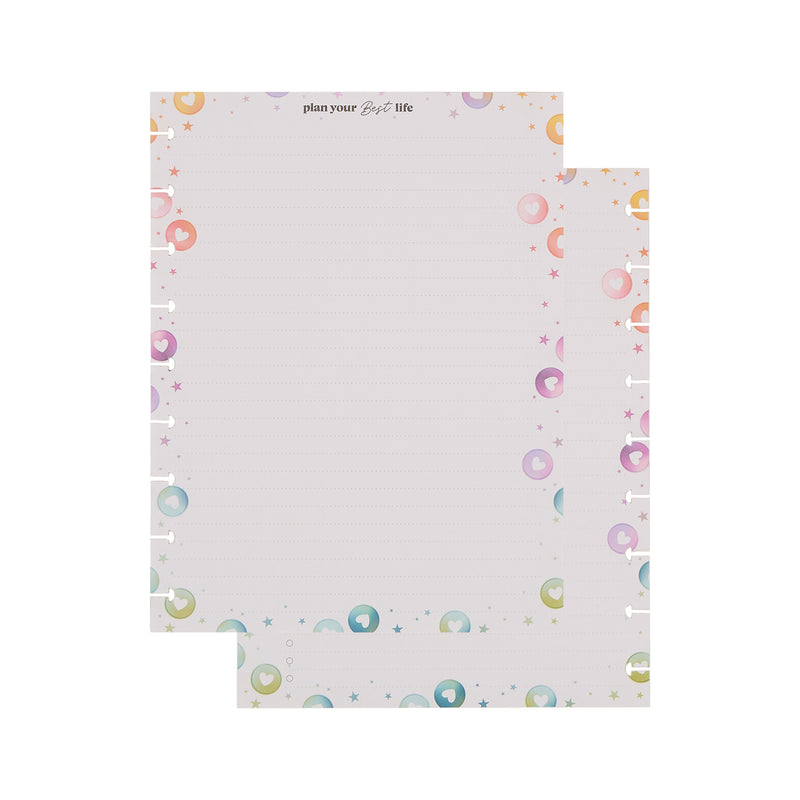 Happy Sheet Example 10 Years of Happy - Checklist Classic Filler Paper - 40 Sheets – Happy ...