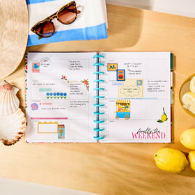 Undated Garden Wedding Planner - Big Wedding Layout - 12 Months