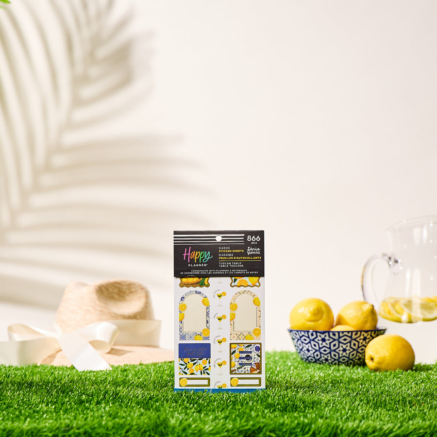 Tuscan Table Meal Planning - Value Pack Stickers