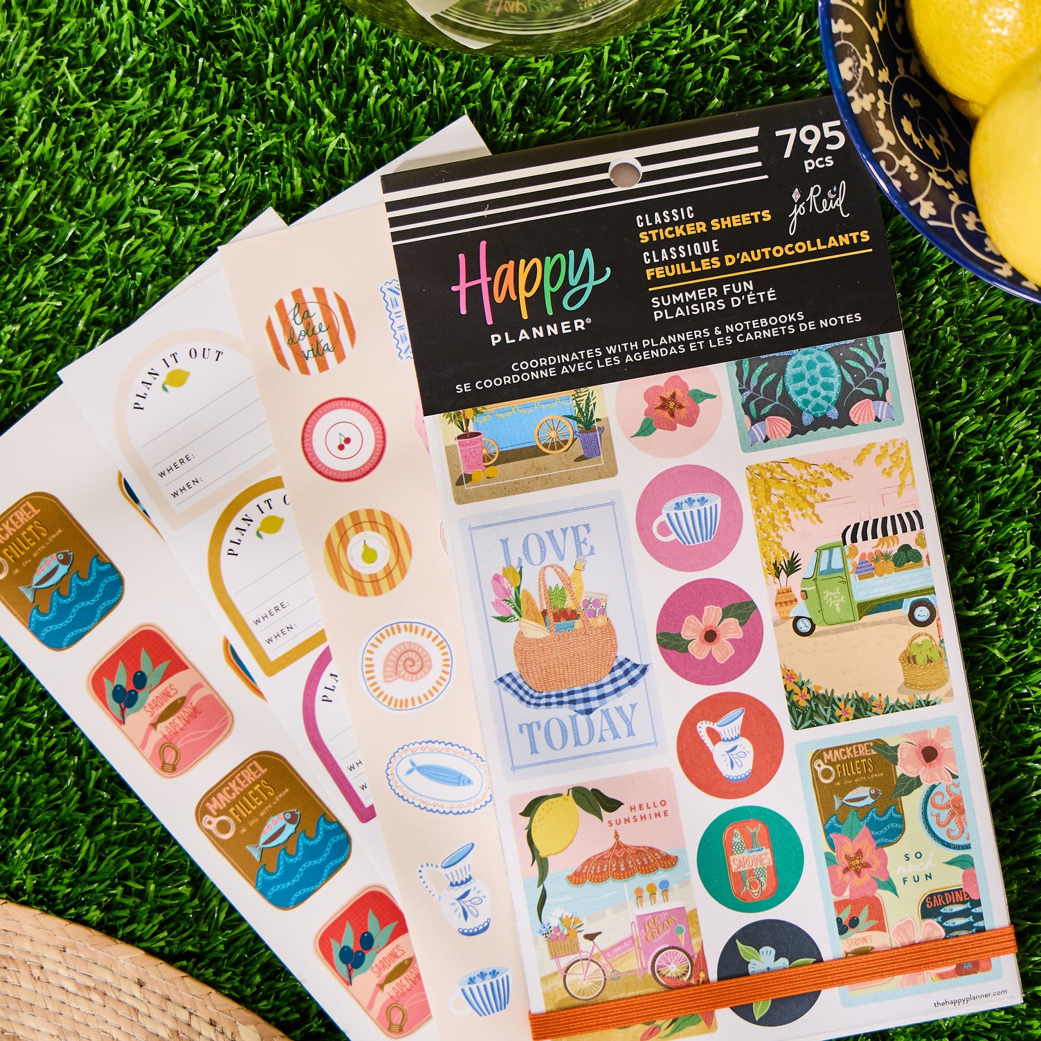 Fun Program Stickers Summer Fun - Value Pack Stickers – Happy Planner