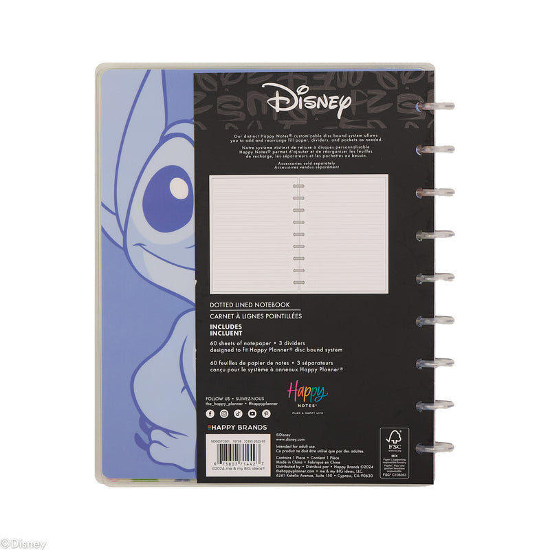 Disney Lilo & Stitch Make Waves - Dotted Lined Classic Notebook - 60 S ...