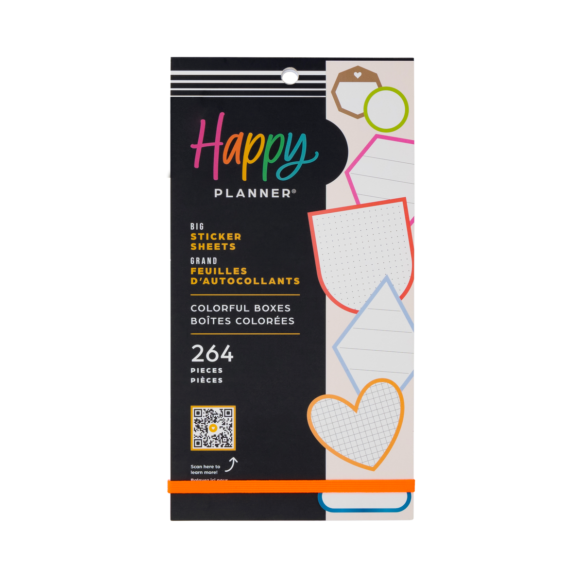 Color Box Sticker Bright Colorful Boxes - Value Pack Stickers - Big – Happy Planner