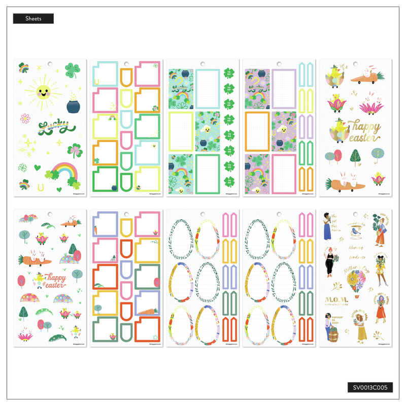 Spring Sensations - Value Pack Stickers