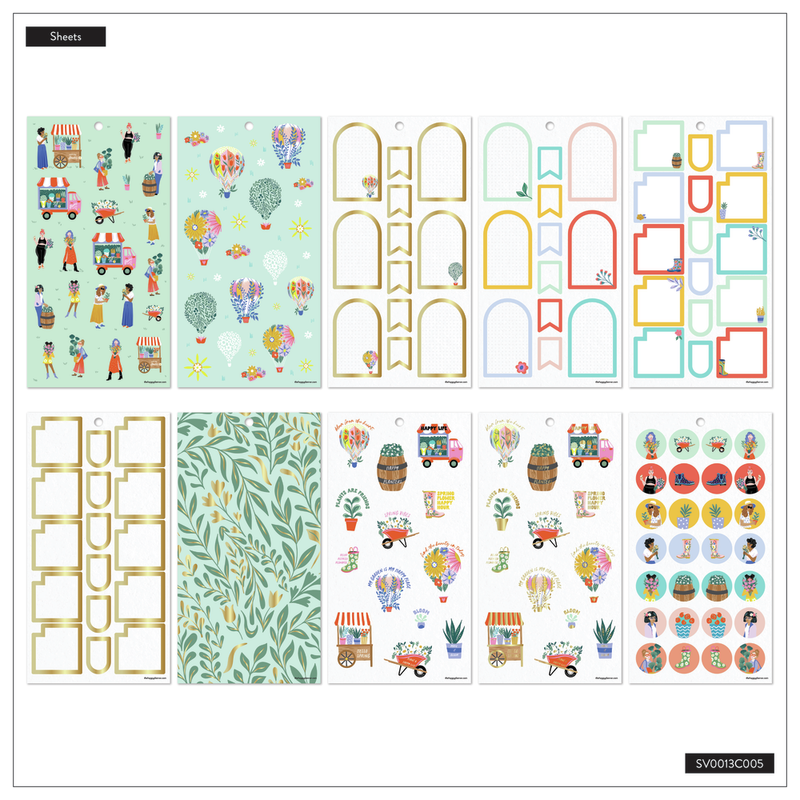 Spring Sensations - Value Pack Stickers