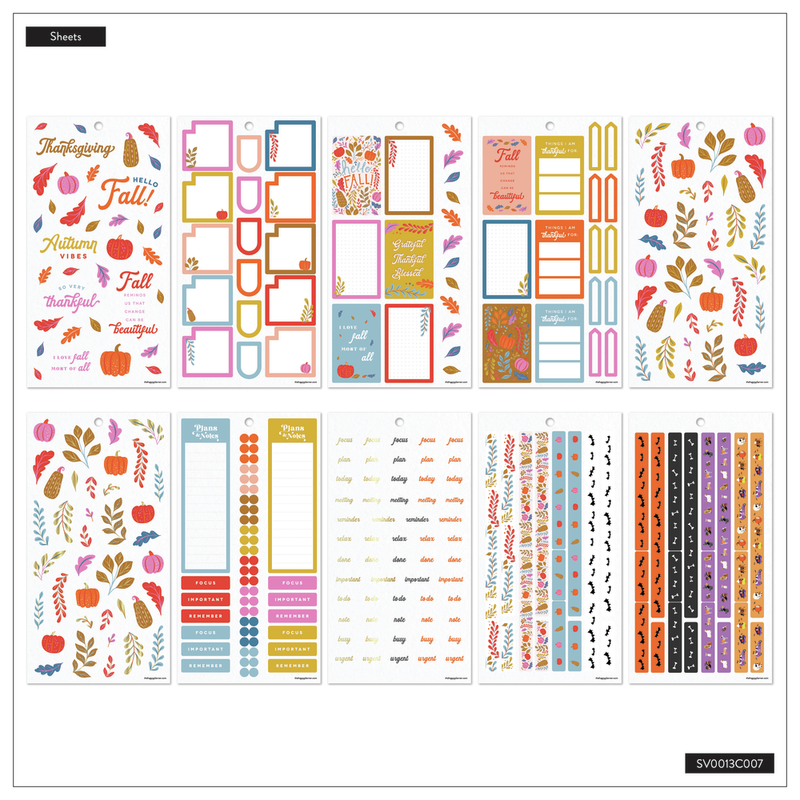 Autumn Accents - Value Pack Stickers