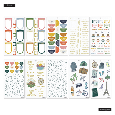 See the World Travel - Value Pack Stickers