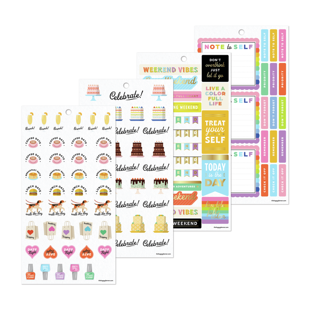 Bon Plan Sticker Everyday Plans - Value Pack Stickers – Happy Planner