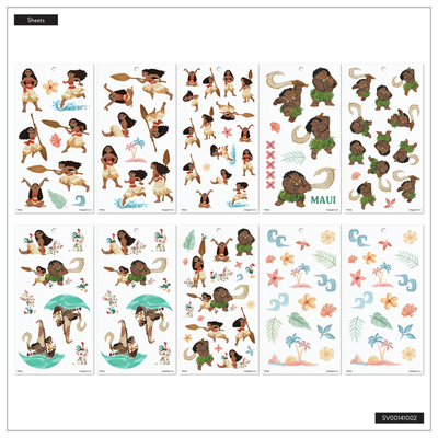 Disney Moana - Value Pack Stickers - Big