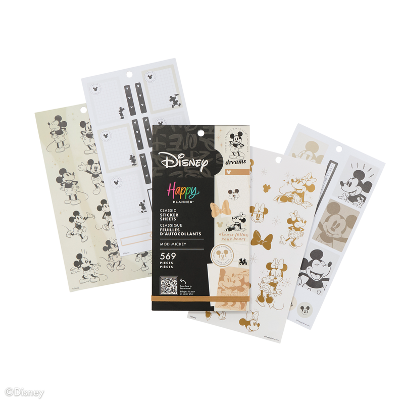 Disney Mod Mickey Mouse - Value Pack Stickers