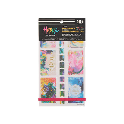 Abstract Watercolor - Value Pack Stickers