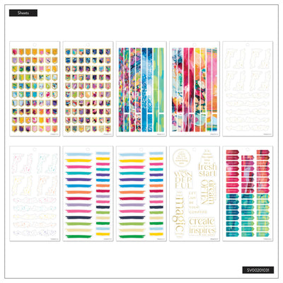 Abstract Watercolor - Value Pack Stickers