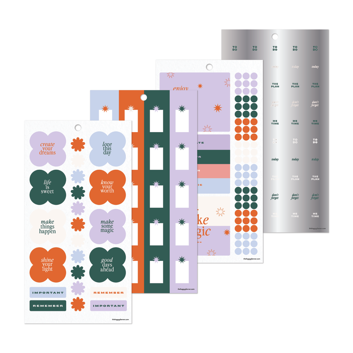 Soft Pop - Value Pack Stickers – Happy Planner