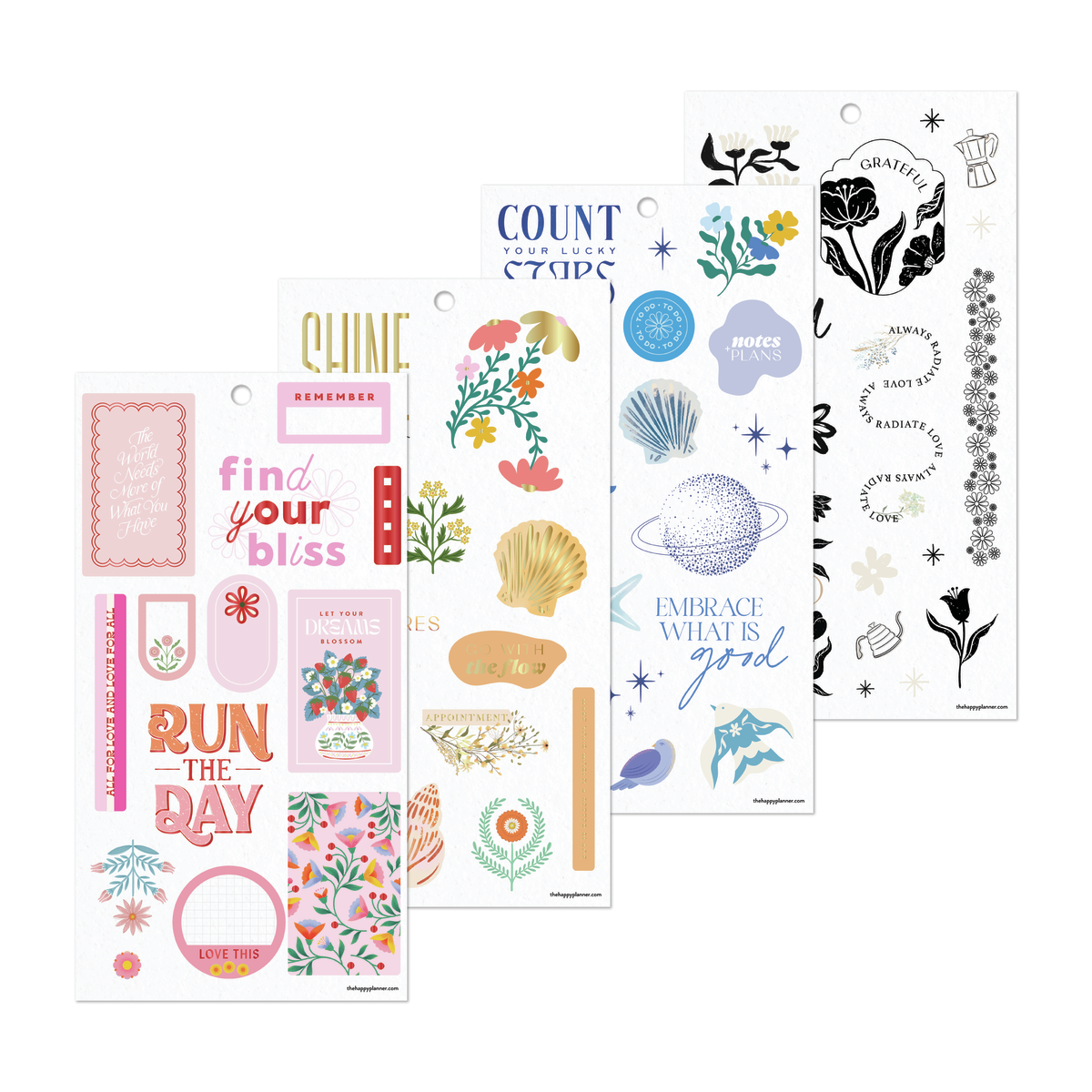 Coordinated Colors - Value Pack Stickers – Happy Planner