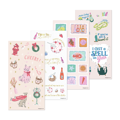 Seasonal Delights - Mega Value Pack Stickers - 100 Sheets