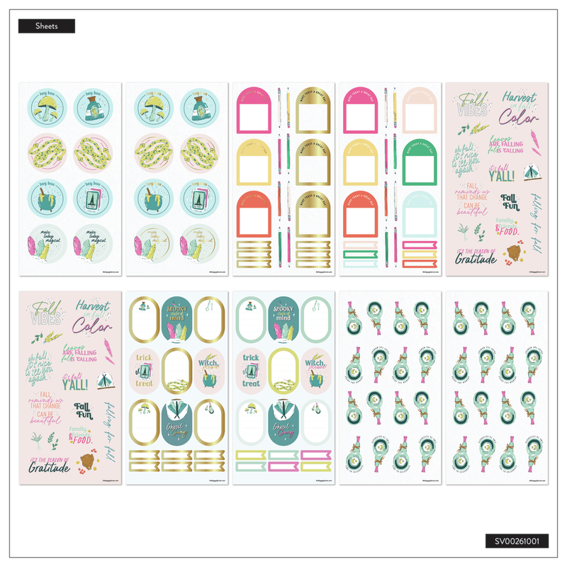 Seasonal Delights - Mega Value Pack Stickers - 100 Sheets