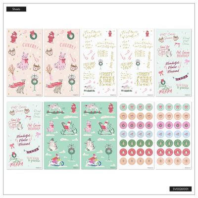 Seasonal Delights - Mega Value Pack Stickers - 100 Sheets