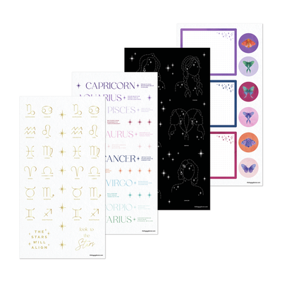 Zodiac Stargazer - Mega Value Pack Stickers - 100 Sheets