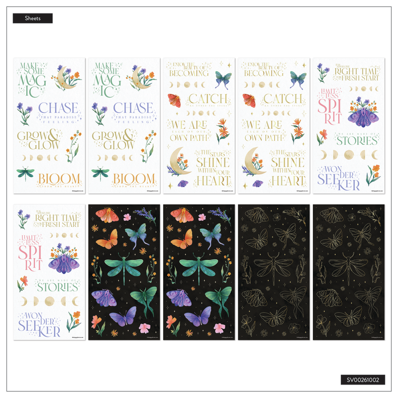 Zodiac Stargazer - Mega Value Pack Stickers - 100 Sheets