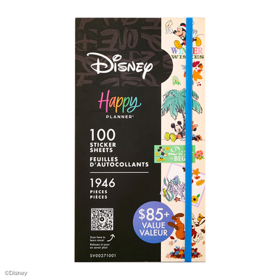 Disney Mickey Mouse & Friends Seasonal - Mega Value Pack Stickers - 100 Sheets