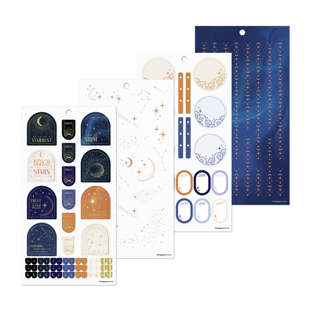 Starcrossed - Value Pack Stickers - Mini – Happy Planner