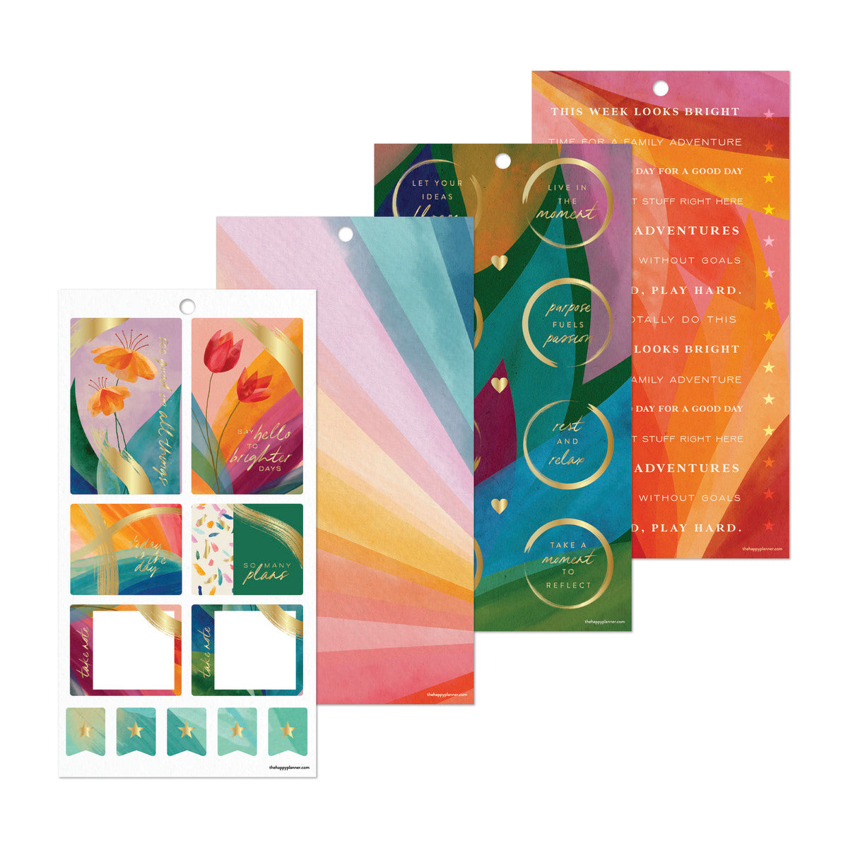 Floral Energy - Value Pack Stickers – Happy Planner