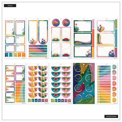 Floral Energy - Value Pack Stickers - Big