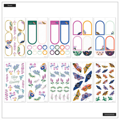 Butterfly Botanics - Value Pack Stickers - Big