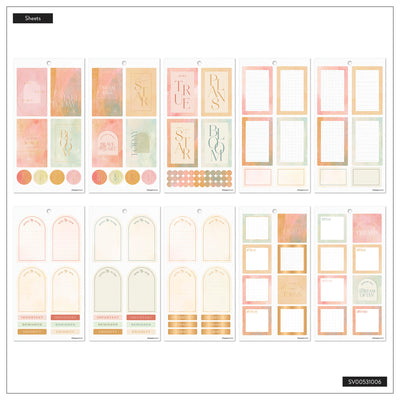 Textured Canvas - Value Pack Stickers - Big