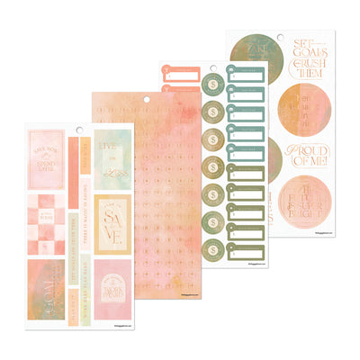 Textured Canvas Budget - Value Pack Stickers