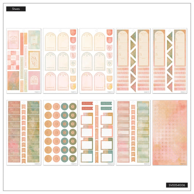 Textured Canvas Budget - Value Pack Stickers