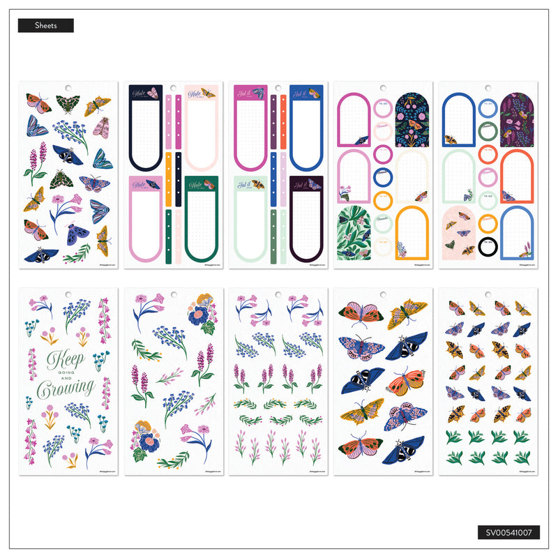 Butterfly Botanics - Value Pack Stickers