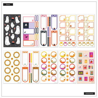 Autumn Charm - Value Pack Stickers