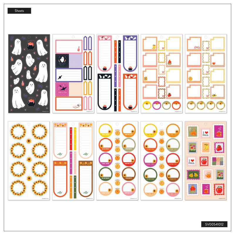 Autumn Charm - Value Pack Stickers