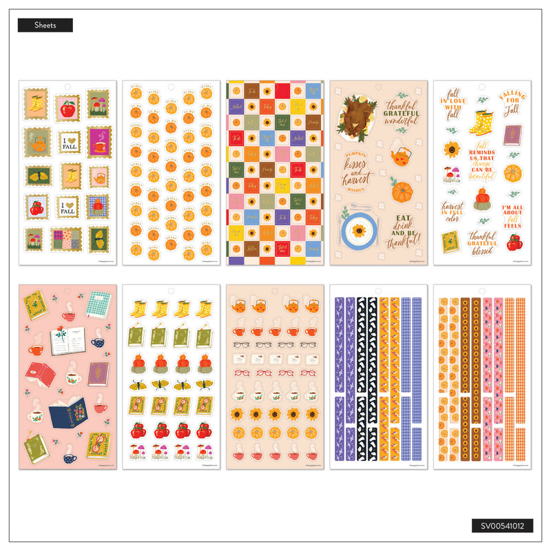 Autumn Charm - Value Pack Stickers