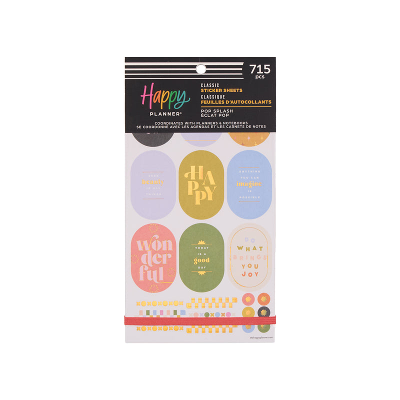 Pop Splash - Value Pack Stickers