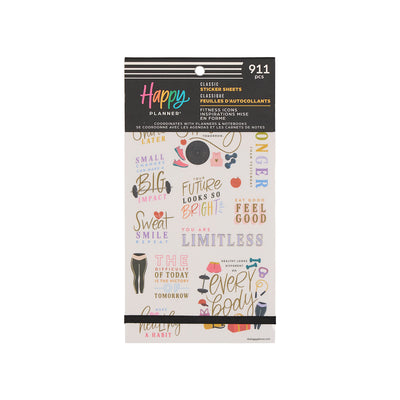 Fitness Icons - Value Pack Stickers