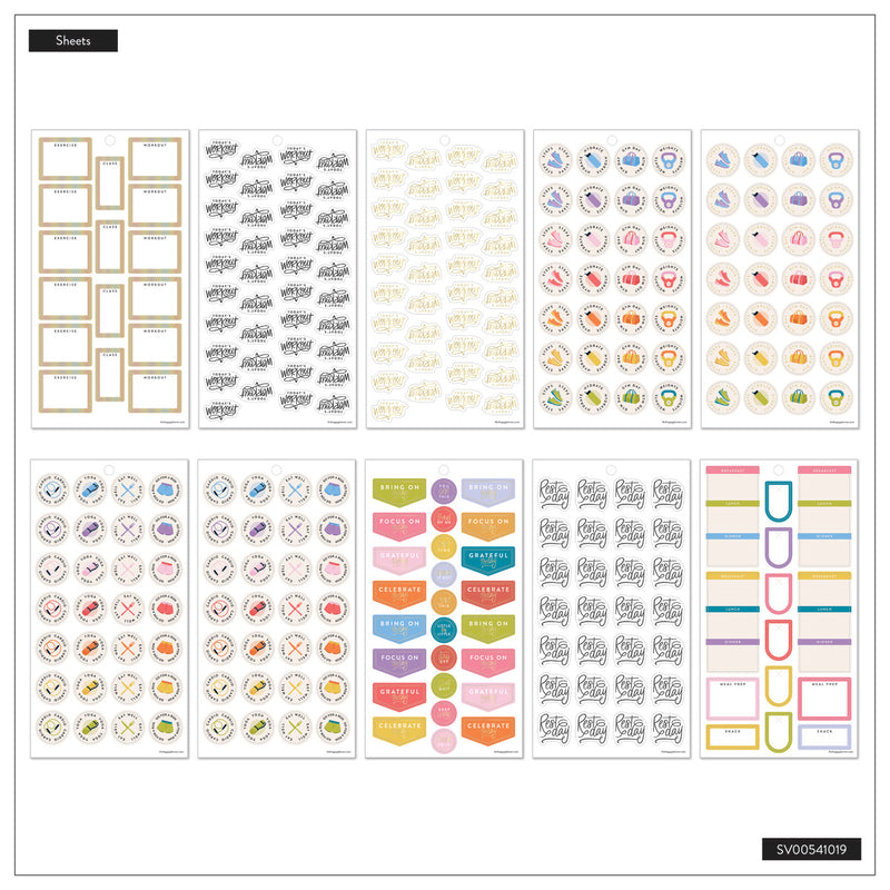 Fitness Icons - Value Pack Stickers