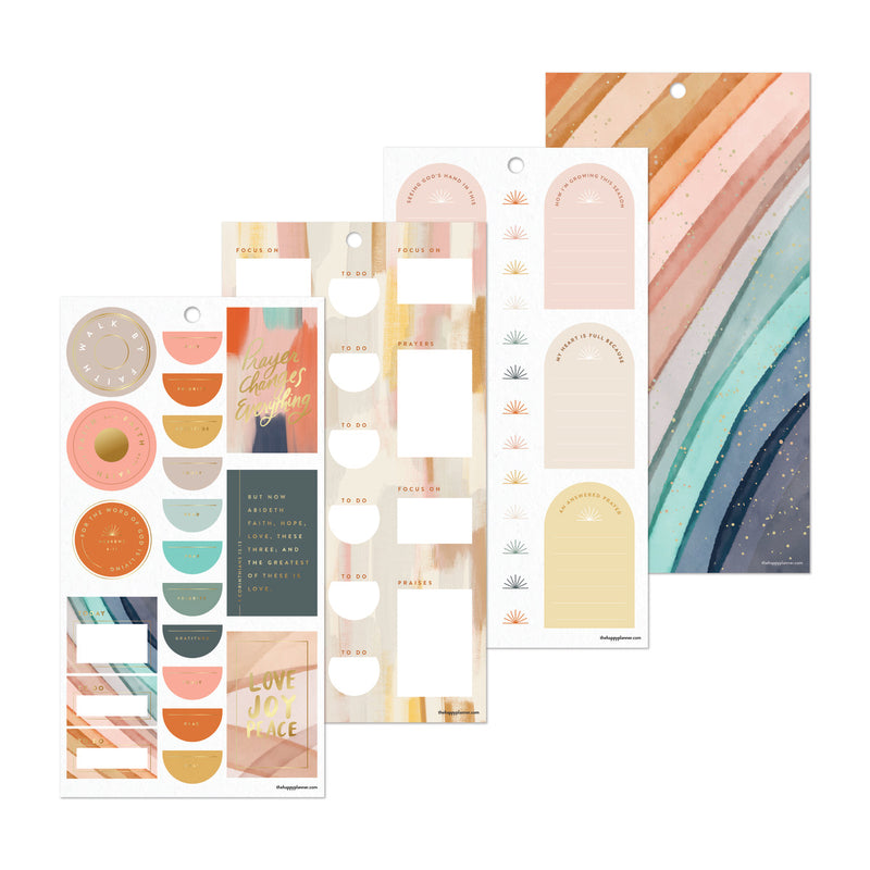 Watercolor Grace Faith - Value Pack Stickers