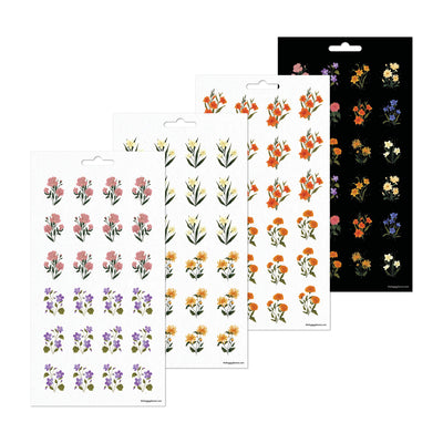 Dark Garden - 10 Sticker Sheets