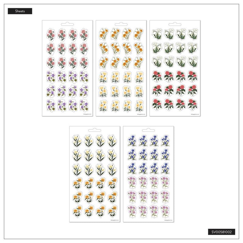 Dark Garden - 10 Sticker Sheets