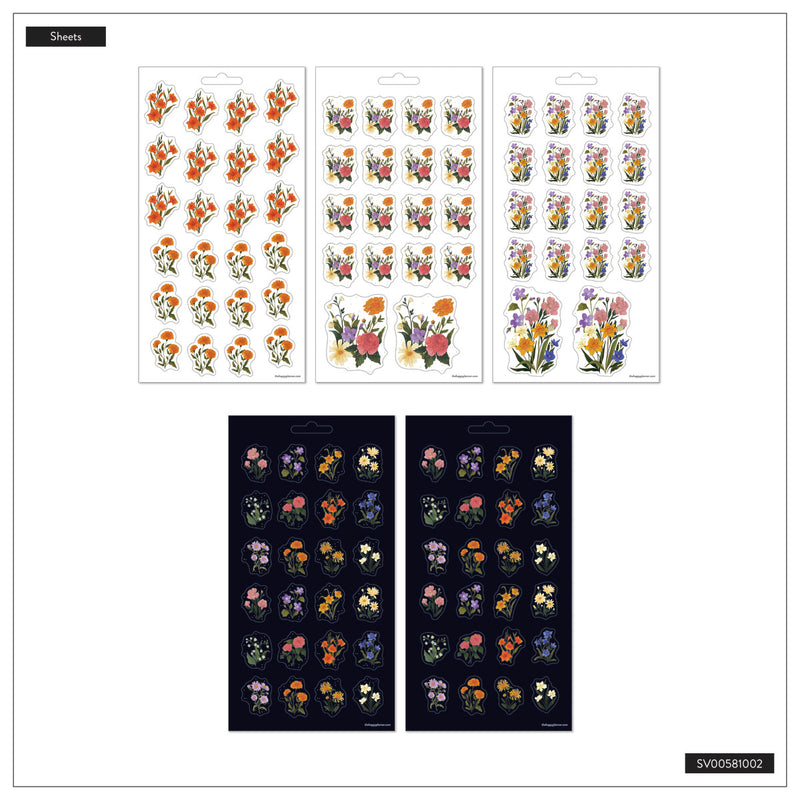 Dark Garden - 10 Sticker Sheets